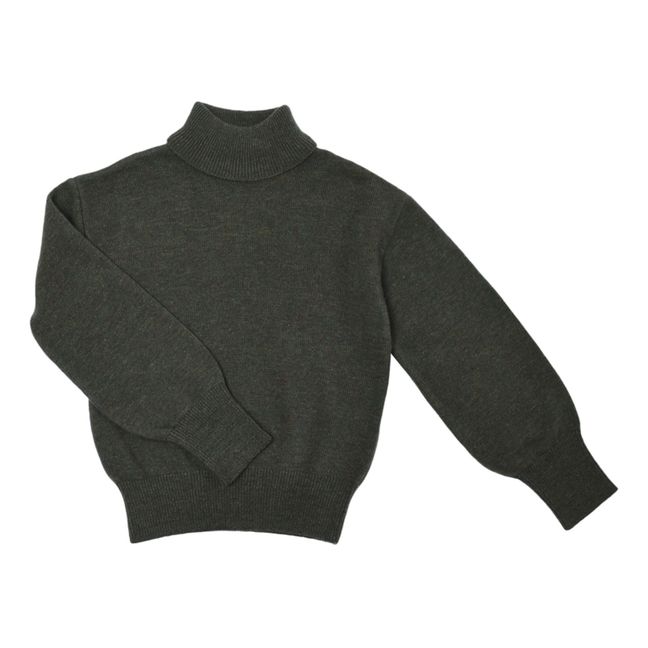 Jersey de lana Wanda | Verde Abeto