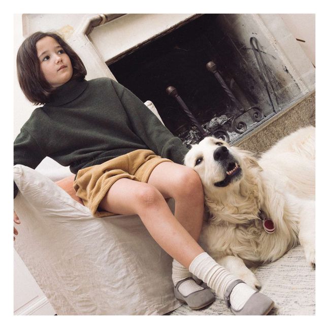 Maglione in lana Wanda | Verde foresta