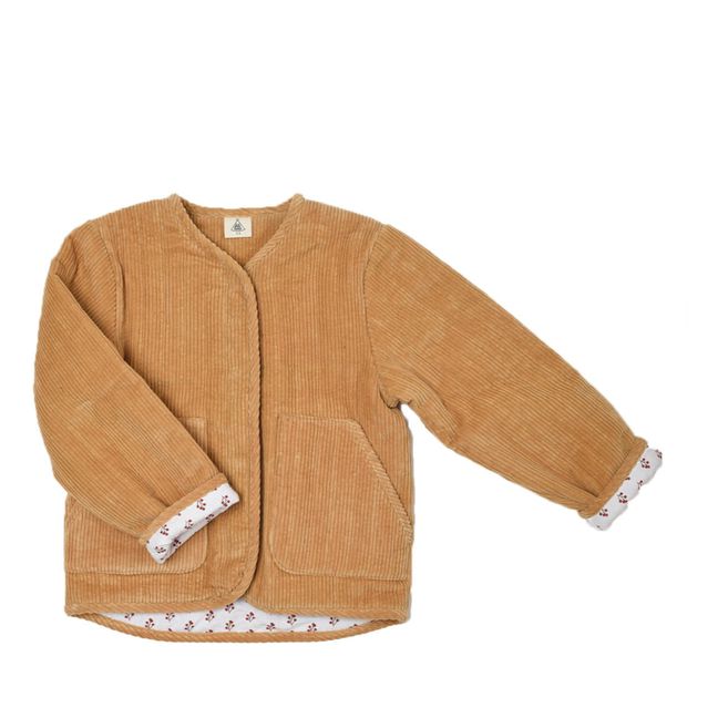 Veste Velours Côtelée Cléophée | Gelb