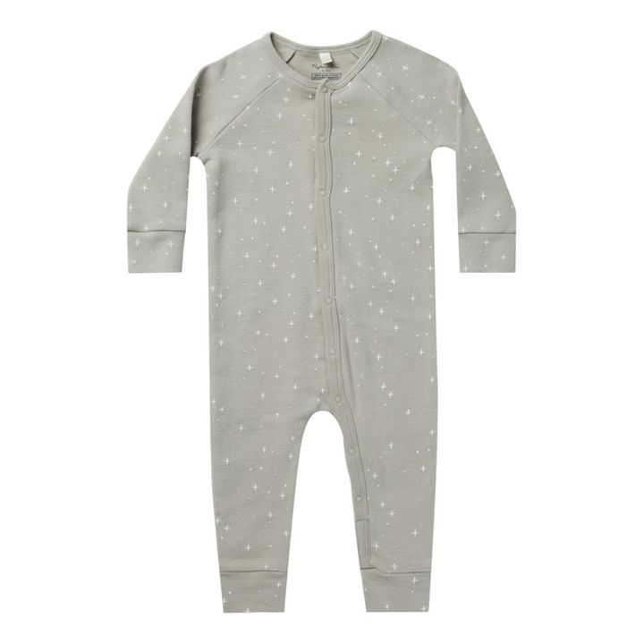 Pyjama Sterne Jersey John | Grün-grau- Produktbild Nr. 0
