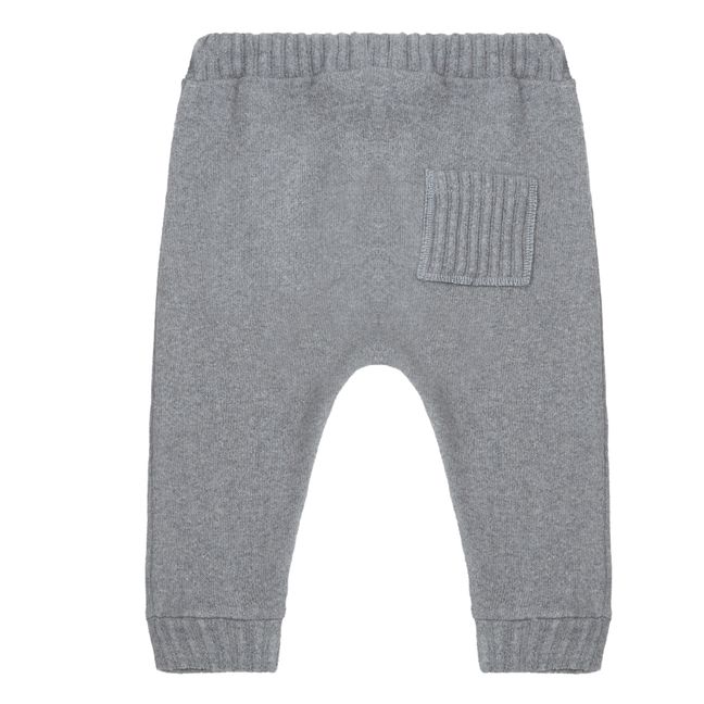 Sarouel Maille | Gris chiné