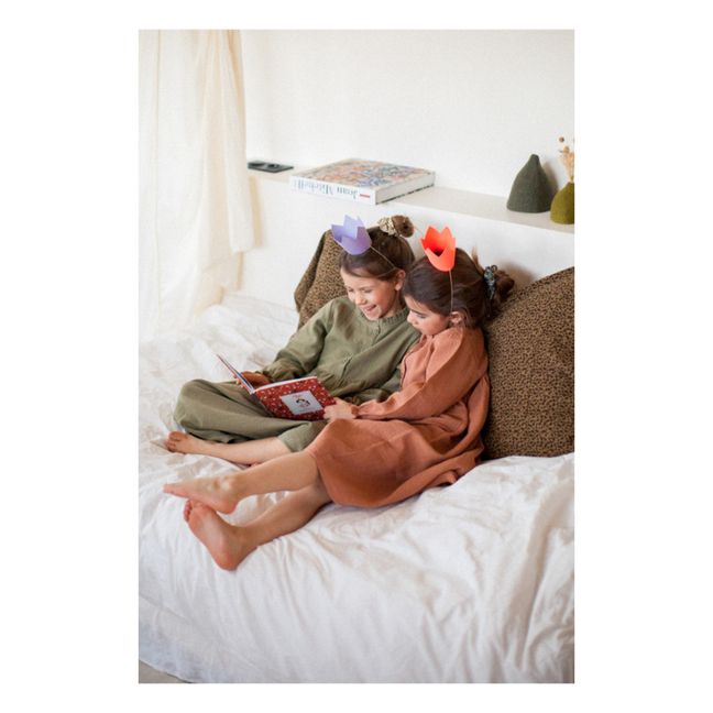 Clochette Cotton Gauze Nightgown | Dusty Pink