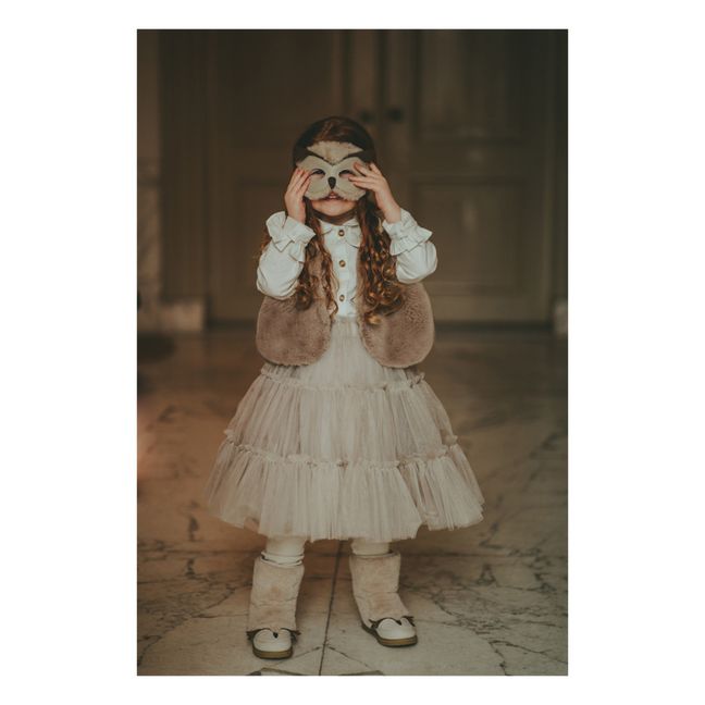 Jupe Tulle Métallisée Tess - Festive  | Gris