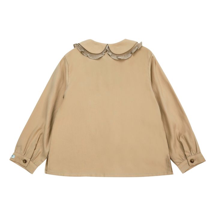 Donsje - Flise blouse - Festive - - Camel | Smallable