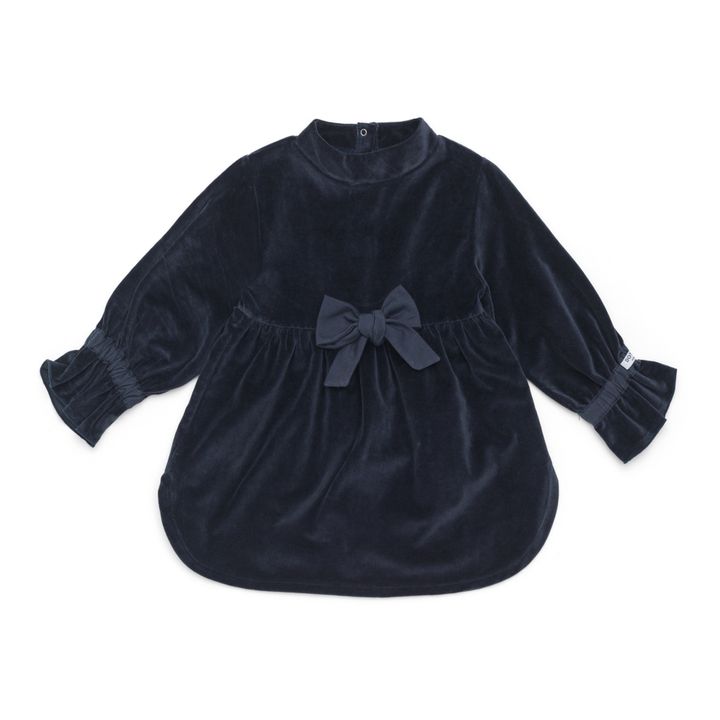 Beluze Dress - Festive  | Navy blue- Product image n°0