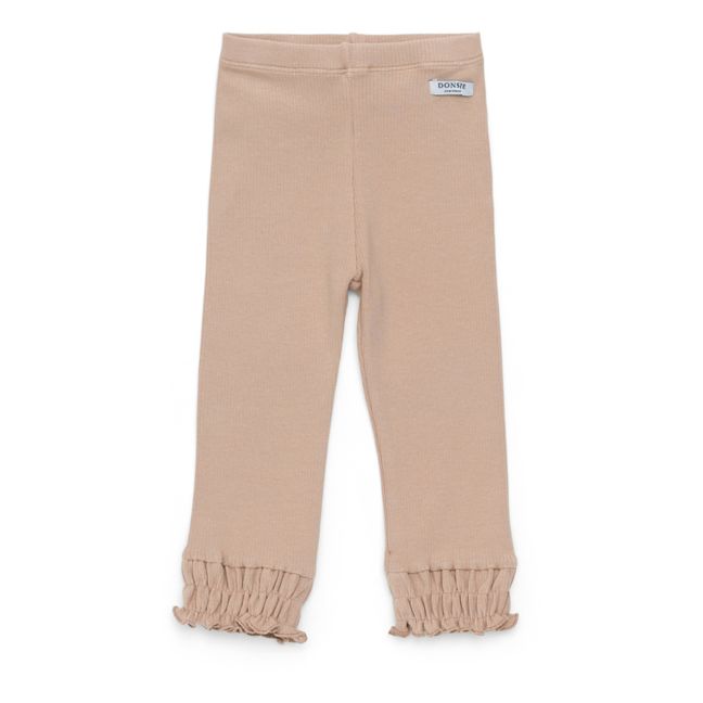 Legging Coton Bio Les - Festive  | Rose