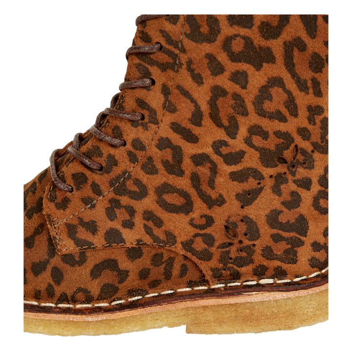 Bottes Kickers En Cuir Marron Caramel - Taille 34 - Très Bon état