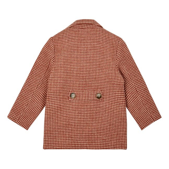 Wool Coat | Red