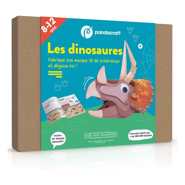 Triceratops educational and creative kit