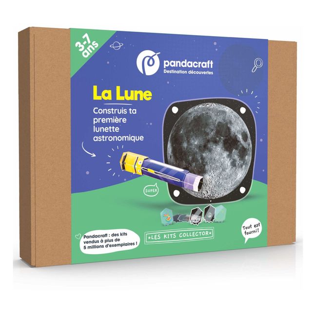 Kit éducatif et créatif Lune - 3/7 ans