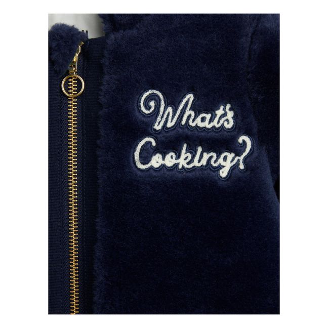 Combinaison Pilote Polyester Recyclé What's Cooking | Bleu marine