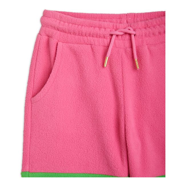 Jogger Polaire Recyclée | Rosa chillón