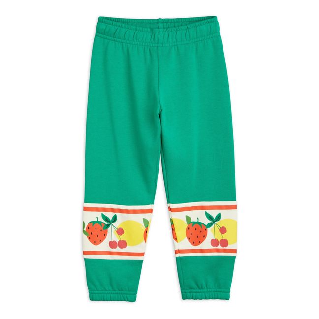 Jogger Coton Bio Fruits | Vert sapin