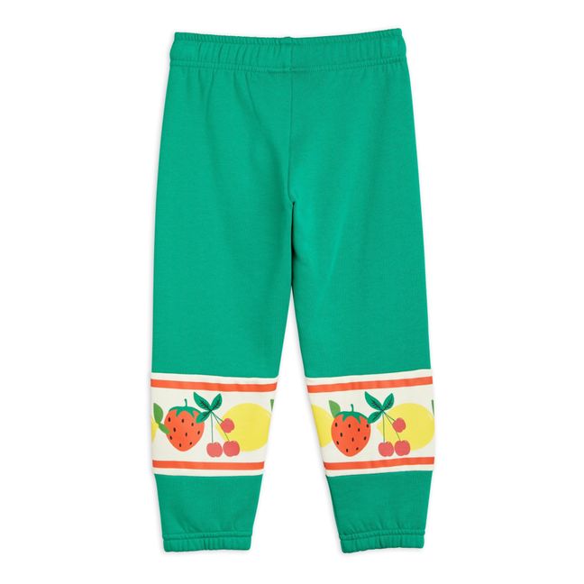 Jogger Coton Bio Fruits | Vert sapin