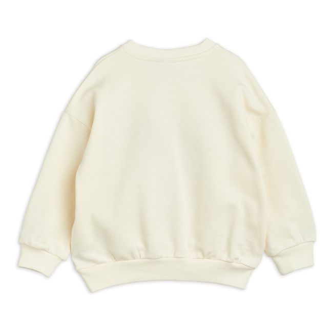 Sweat Coton Bio Broderie Lobster | Ecru