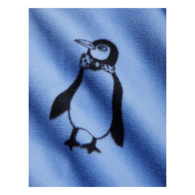 Giacca in pile in poliestere riciclato Penguin | Blu