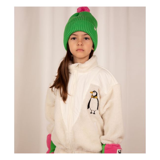 Chaqueta de poliéster reciclado Penguin | Crudo