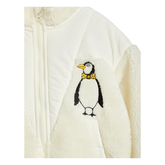 Chaqueta de poliéster reciclado Penguin | Crudo