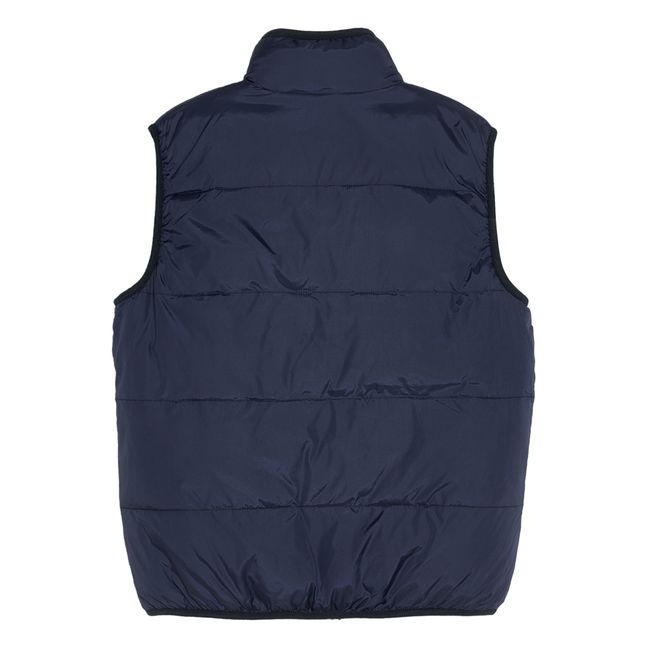 Doudoune Sans Manches Reversible Hans | Bleu nuit