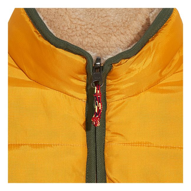 Doudoune Sans Manches Reversible Hans | Giallo senape