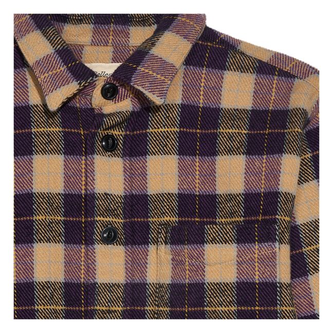 Gulian Carreaux overshirt | Beige