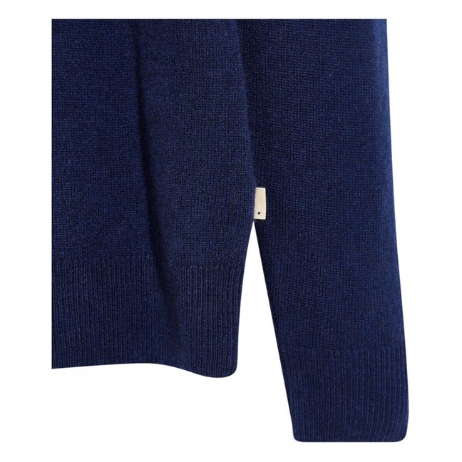Pull Alithe Cachemire Recyclé | Navy blue