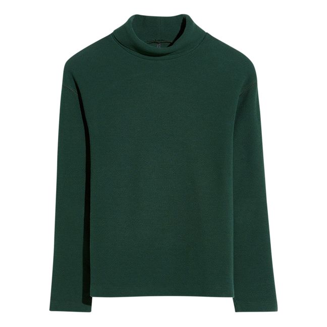 Col roulé Uni Sanco | Dark green
