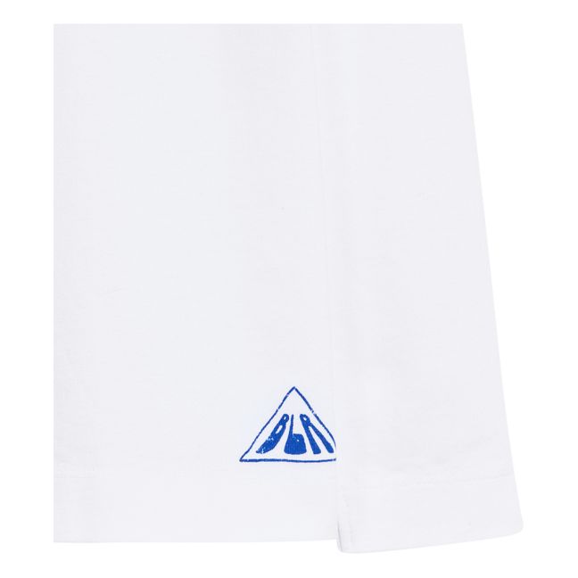 T-shirt Manches Longues Poche Camo | Blanc