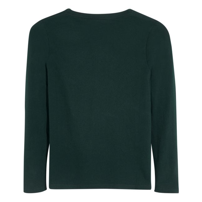 Kenno Long Sleeve Graphic T-shirt | Dark green