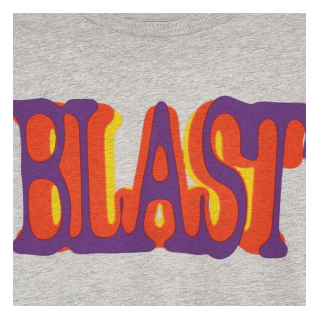T-shirt Manches Longues Blast Kenno | Gris chiné