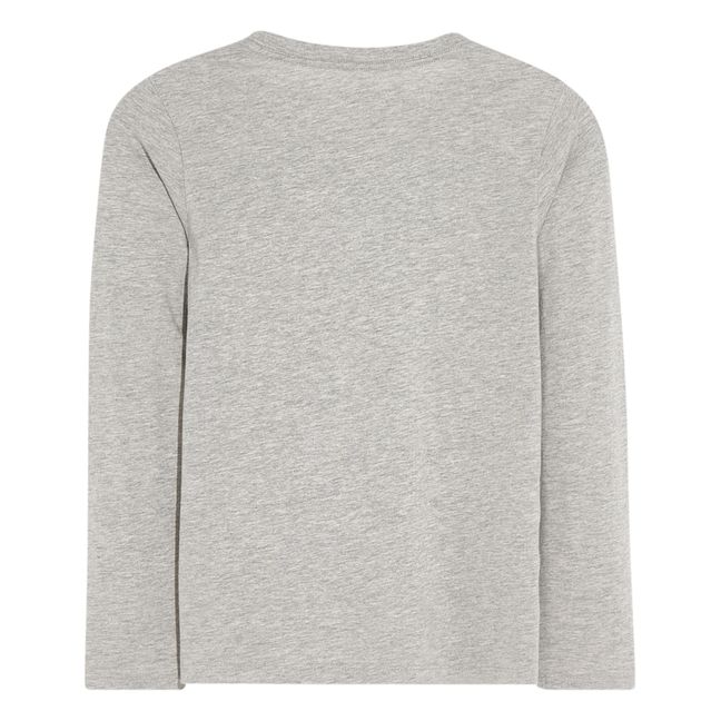 T-shirt Manches Longues Blast Kenno | Gris chiné