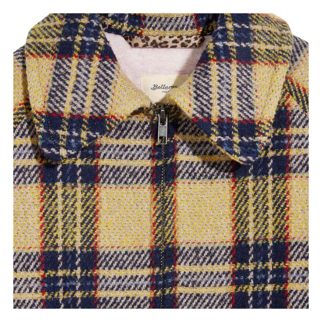 Manteau Castor | Jaune moutarde