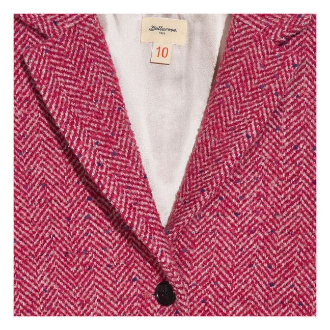 Santan coat | Fuchsia