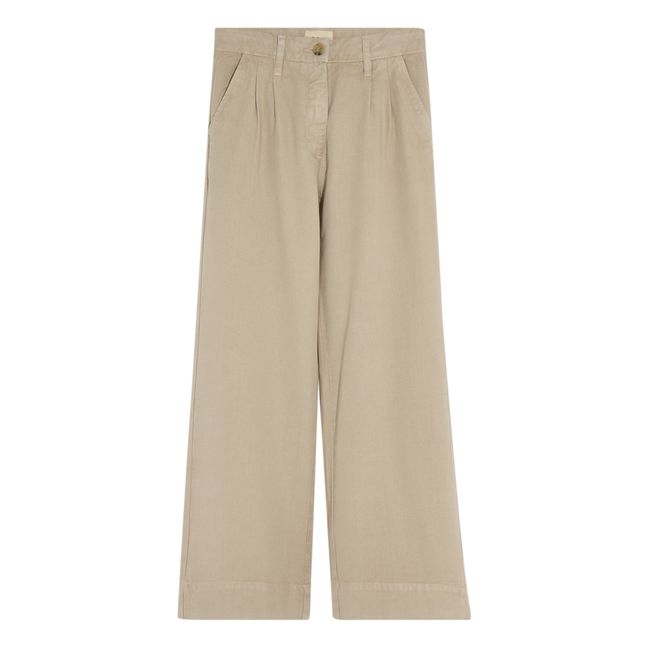Katie Cotton trousers | Natural