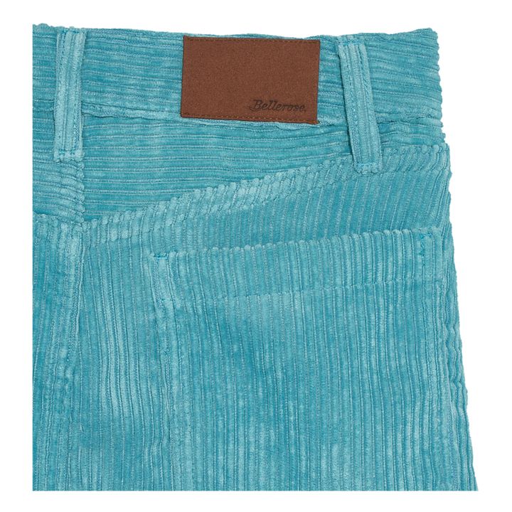 Puk Velvet skirt | Celadon Blue- Product image n°2