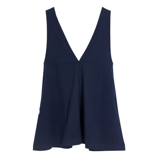 Robe Flora | Navy blue