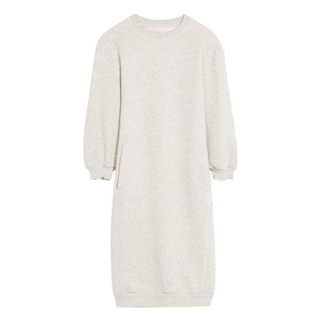 Robe Sweat Fadola Chiné | Gris chiné