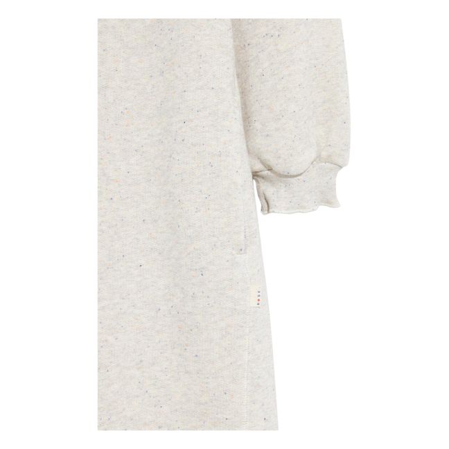 Robe Sweat Fadola Chiné | Gris chiné