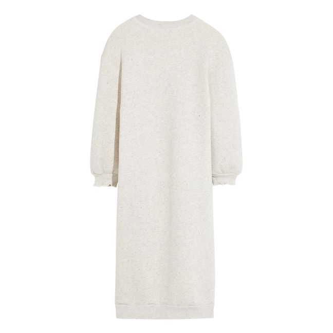 Robe Sweat Fadola Chiné | Gris chiné