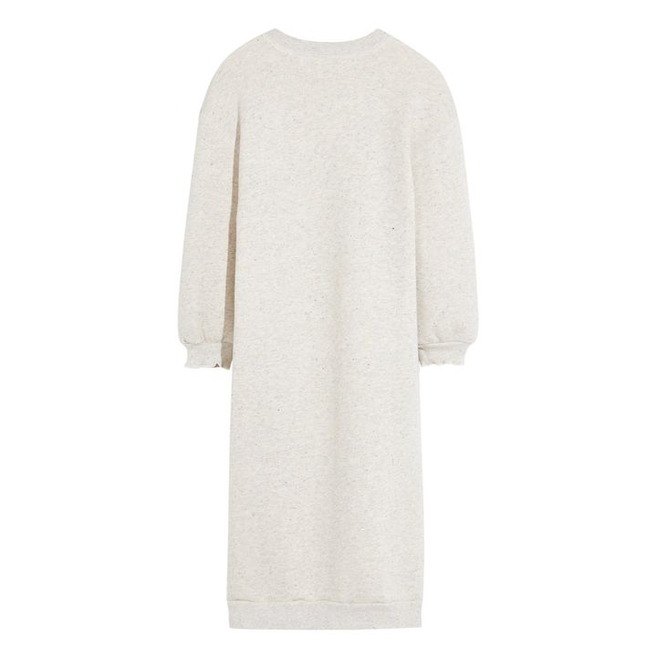 Fadola Sweat Dress Chiné | Heather grey- Product image n°3