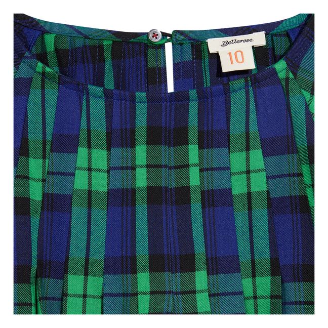 Robe Poko Carreaux | Vert