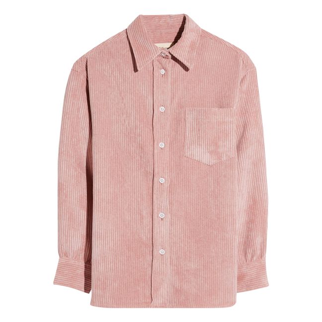 Chemise Ironie Velours | Rose