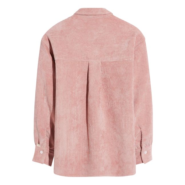Chemise Ironie Velours | Rose