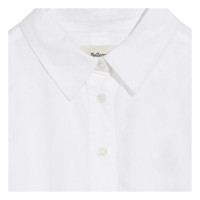 Camisa de algodón Hester | Blanco