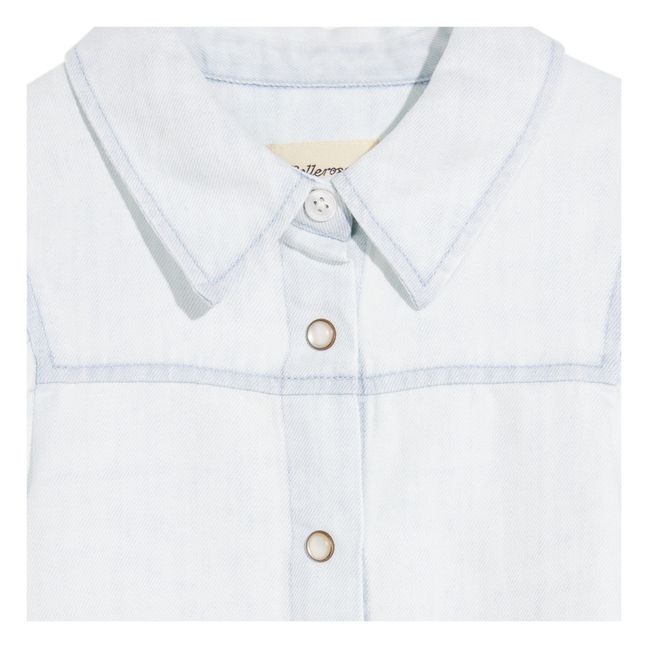 Hemd Vain Denim | Denim Bleached