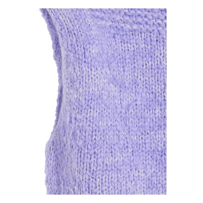 Arzi Sleeveless Sweater | Lilac