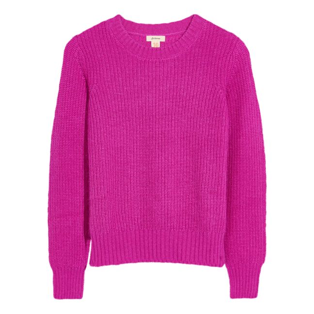 Pull Col rond Diot | Rouge cerise
