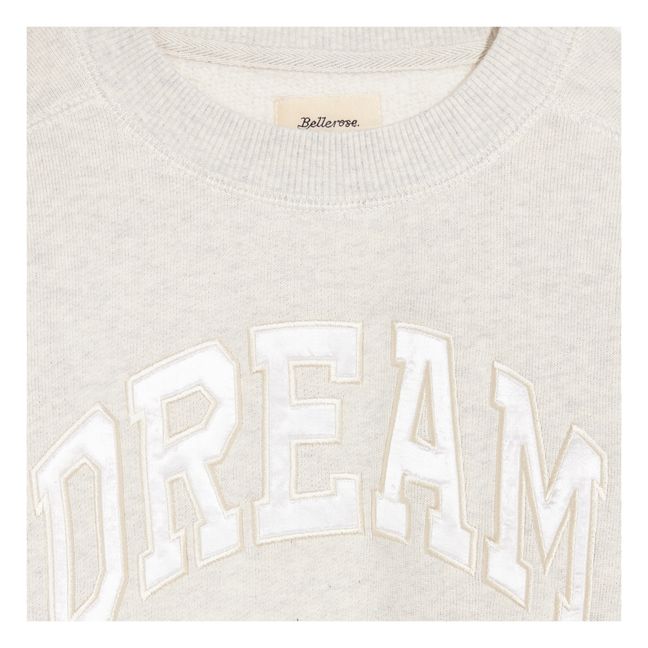 Sweat Fadol Colorblock | Gris Jaspeado