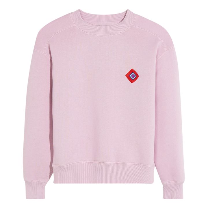Fadol Losange sweatshirt | Lilac- Product image n°0