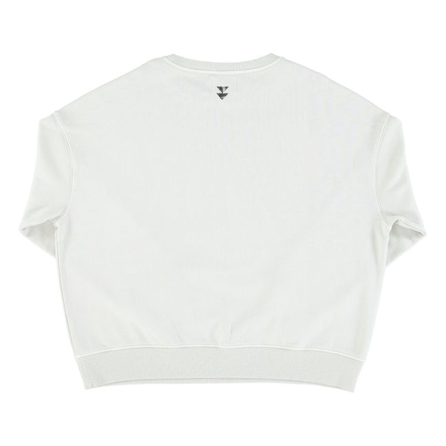 Julie Organic Cotton Sweater | Light grey